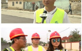 贝宁国家广播电视台采访报沐鸣2测速娱乐道电建市政公司贝宁项目