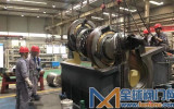 沐鸣2注册测速_重庆水泵圆满完成3D13大型矿浆隔膜泵装配任务